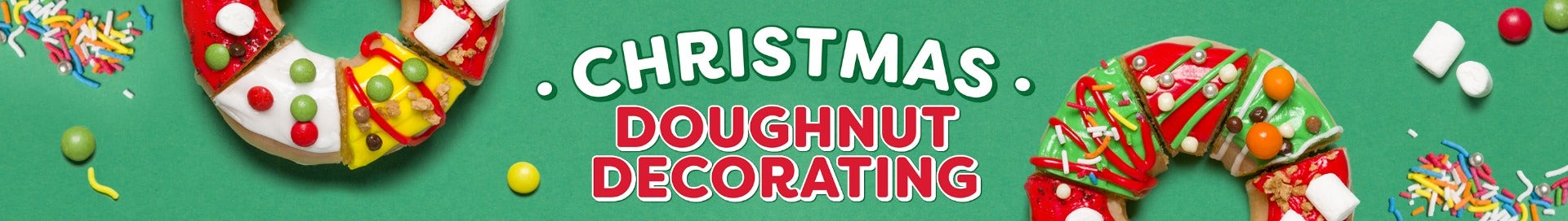 Krispy Kreme Christmas Doughnut Decorating in Selected Stores