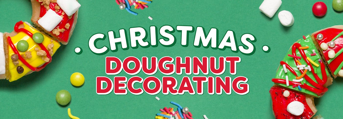 Krispy Kreme Christmas Doughnut Decorating in Selected Stores