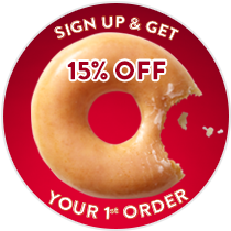 Krispy Kreme Newsletter Sign up