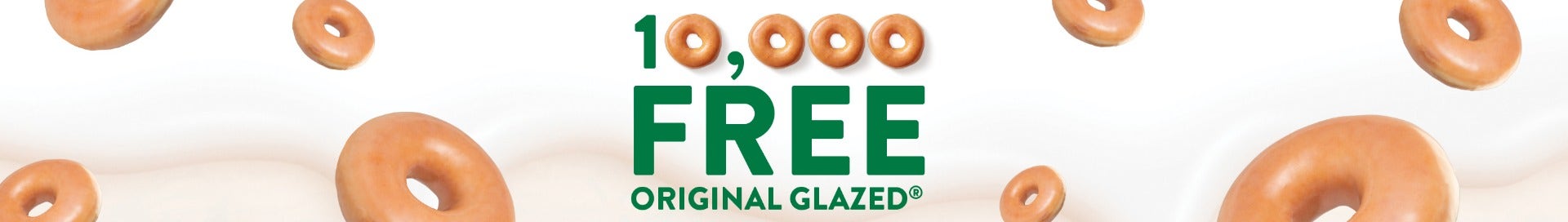 Krispy Kreme National Doughnut Day Krispy Kreme National Doughnut Day - we're giving away 10,000 Original Glazed® Doughnuts!